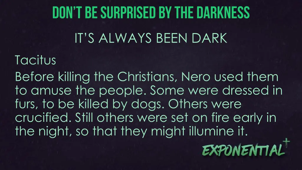 it s always been dark 1