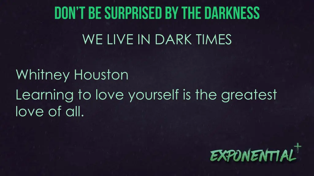 we live in dark times 2