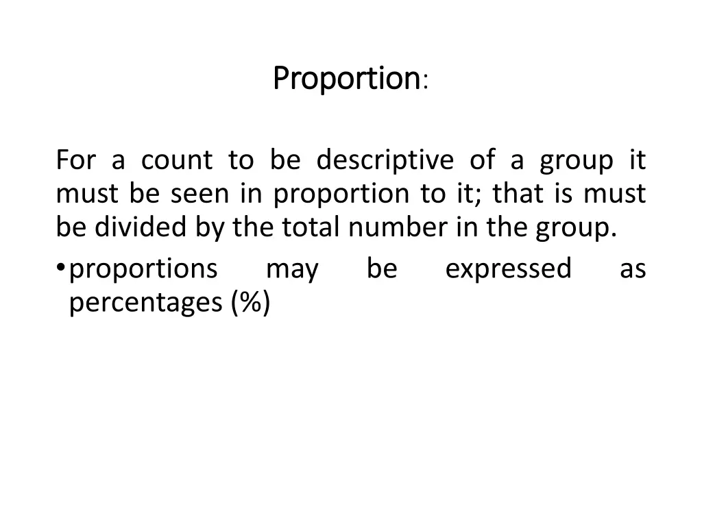 proportion proportion