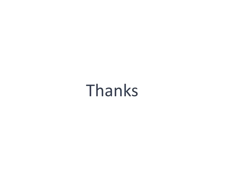 thanks