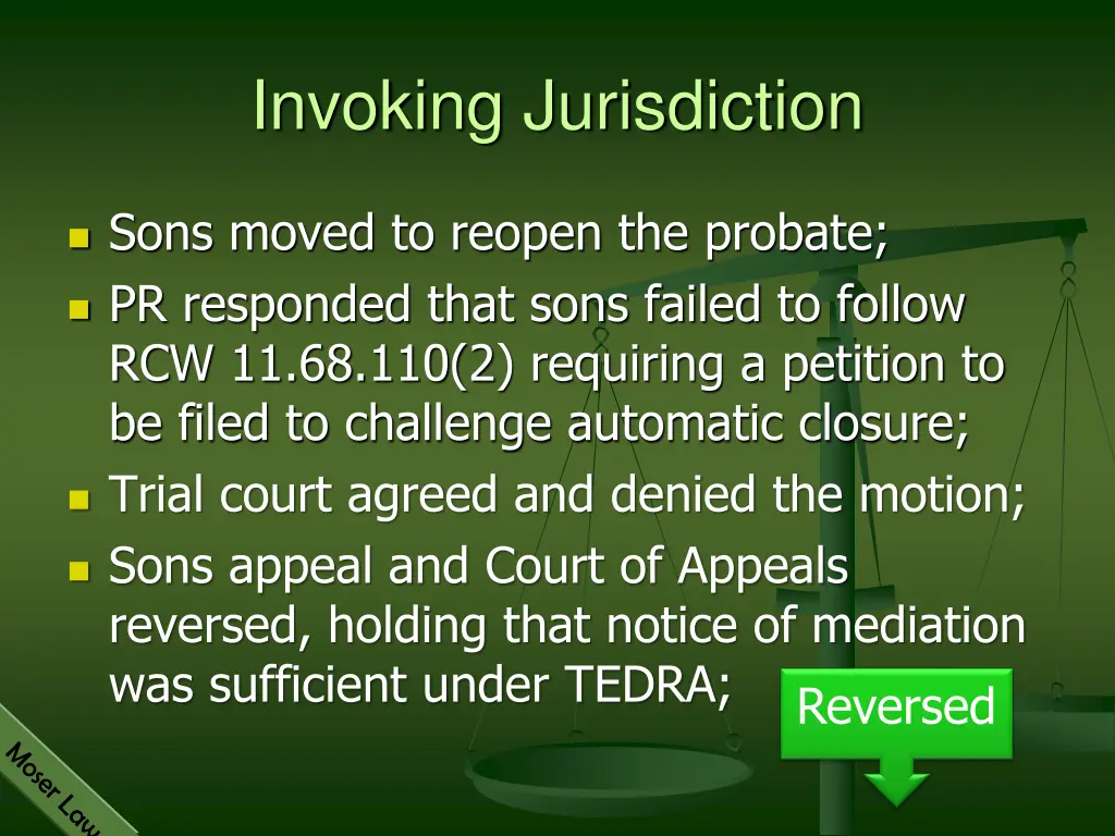 invoking jurisdiction 1