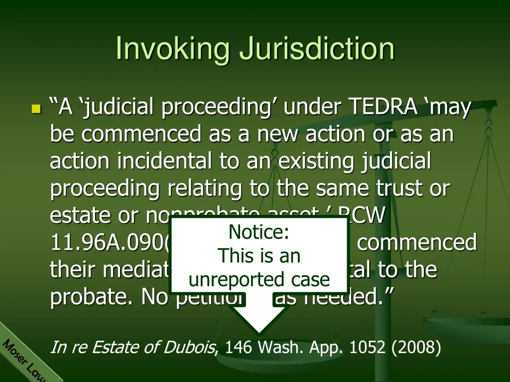 invoking jurisdiction 2