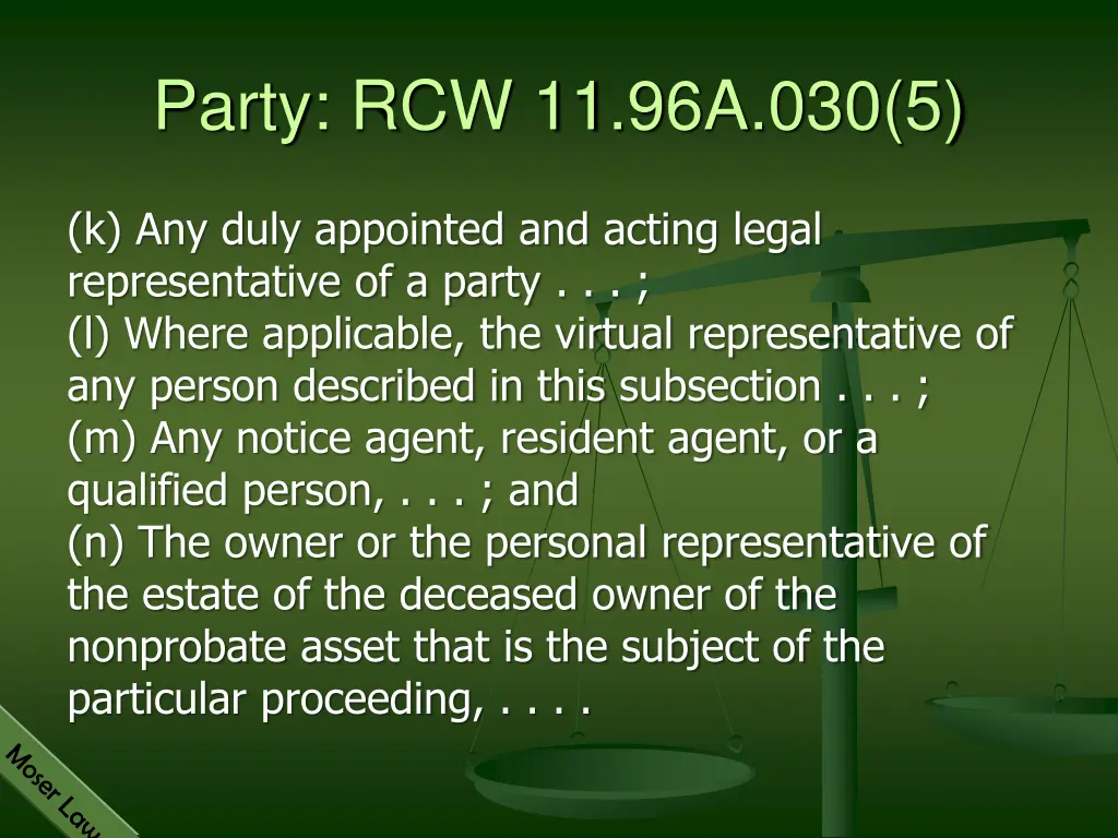 party rcw 11 96a 030 5 2