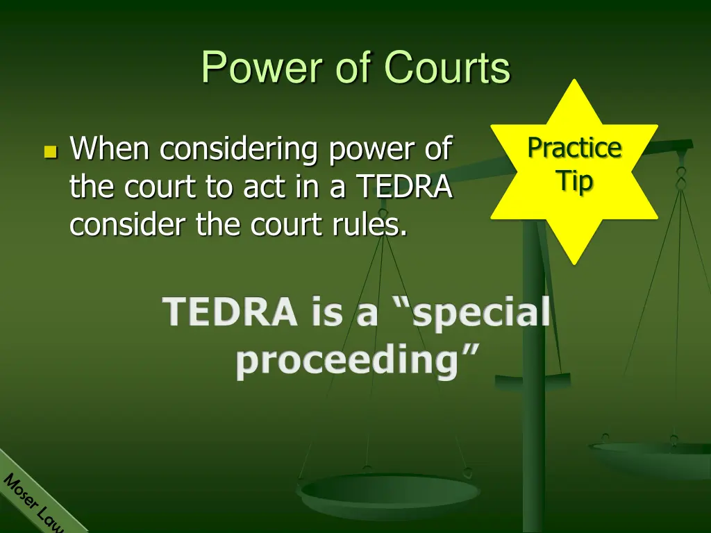 power of courts