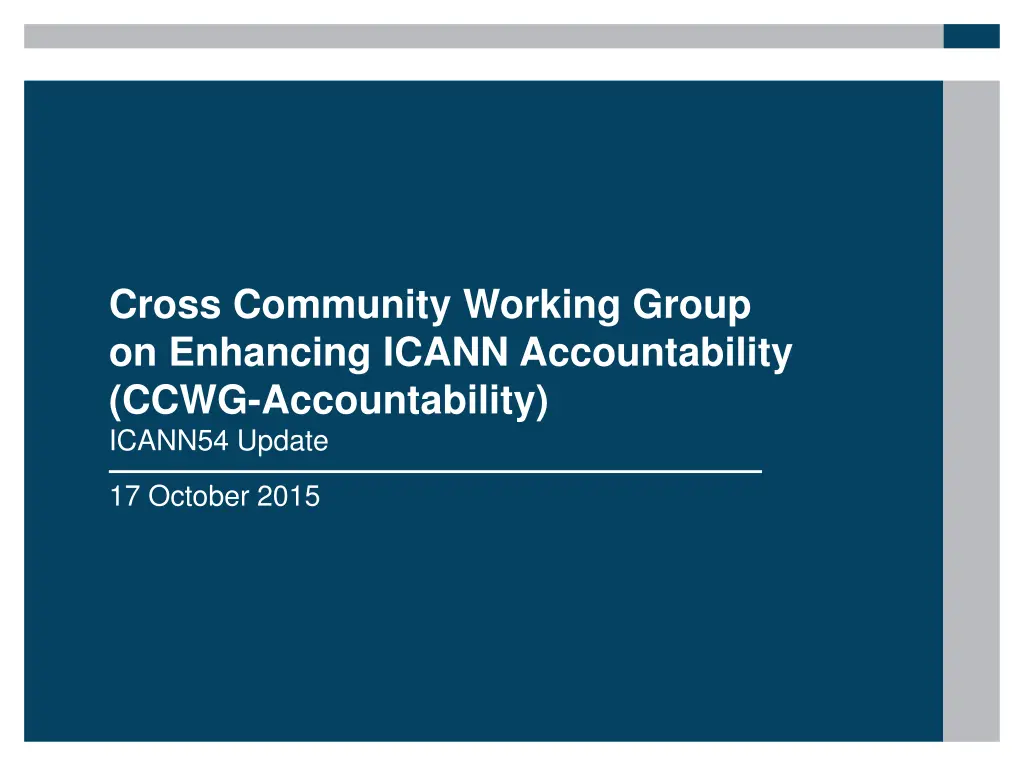 cross community working group on enhancing icann