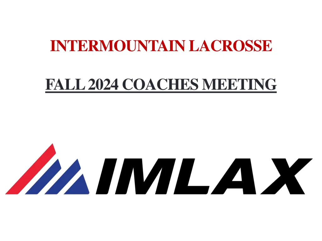 intermountain lacrosse