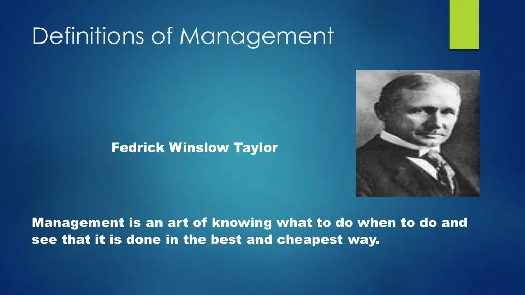definitions of management