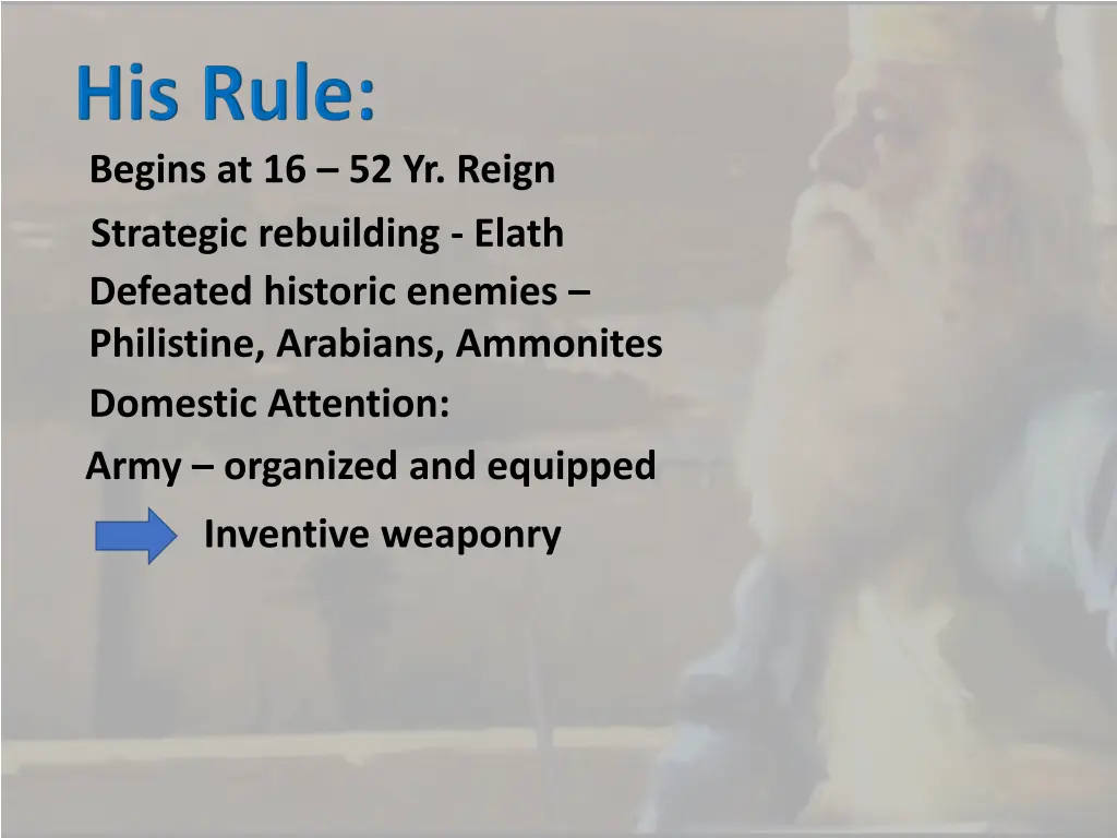 begins at 16 52 yr reign 5