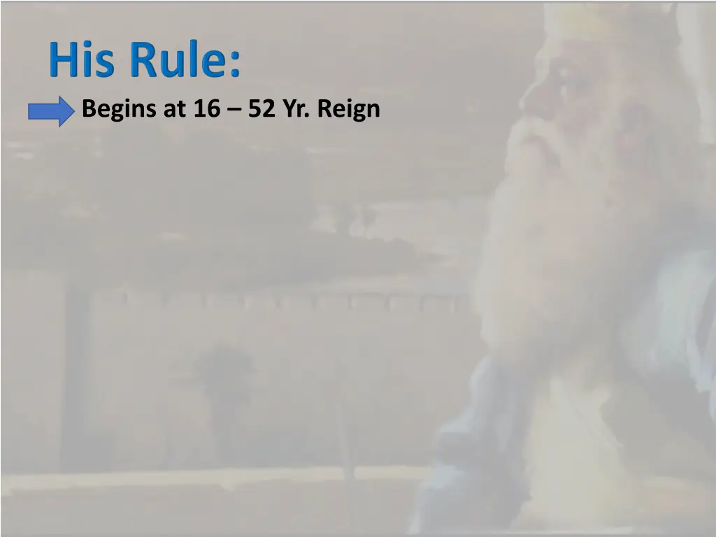 begins at 16 52 yr reign