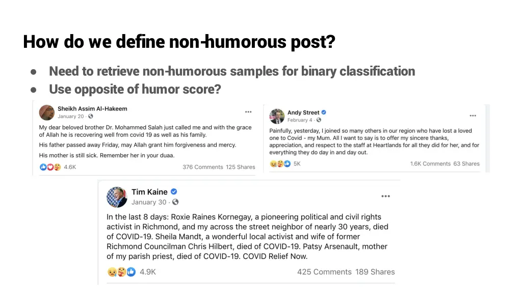 how do we define non humorous post 3