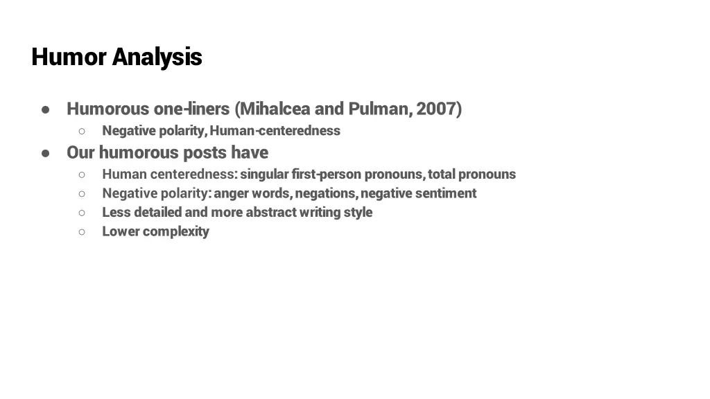 humor analysis