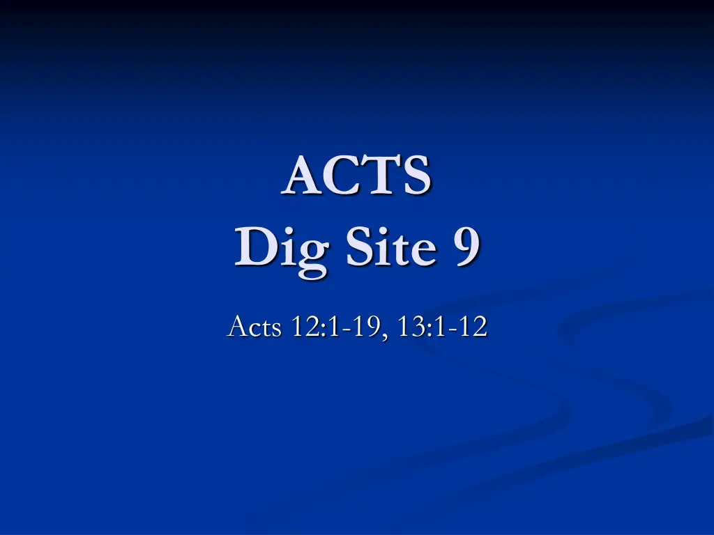 acts dig site 9