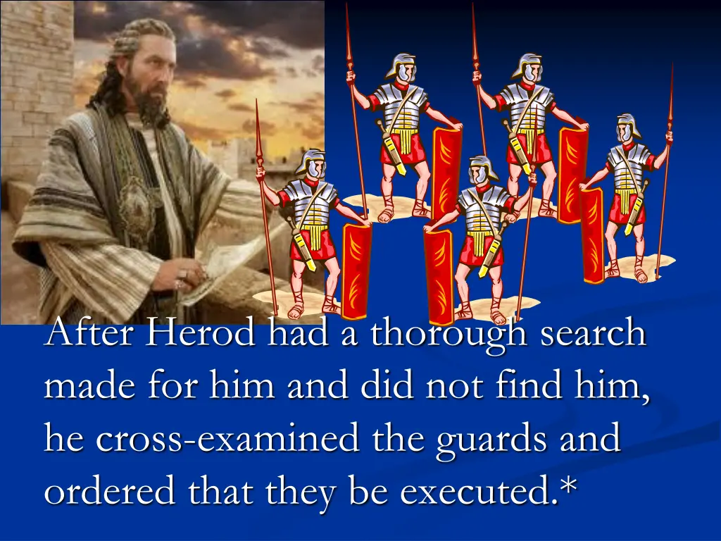 after herod had a thorough search made