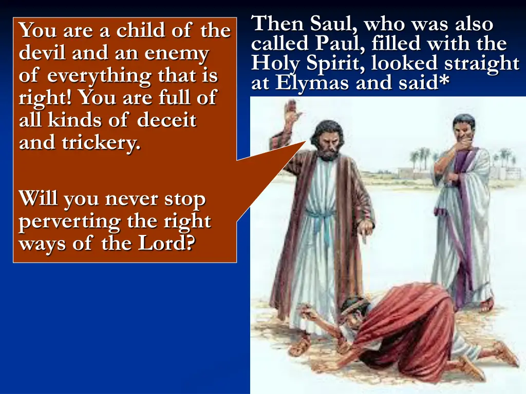 then saul who was also called paul filled with