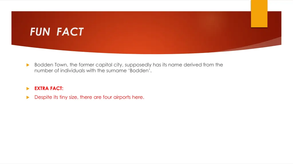 fun fact