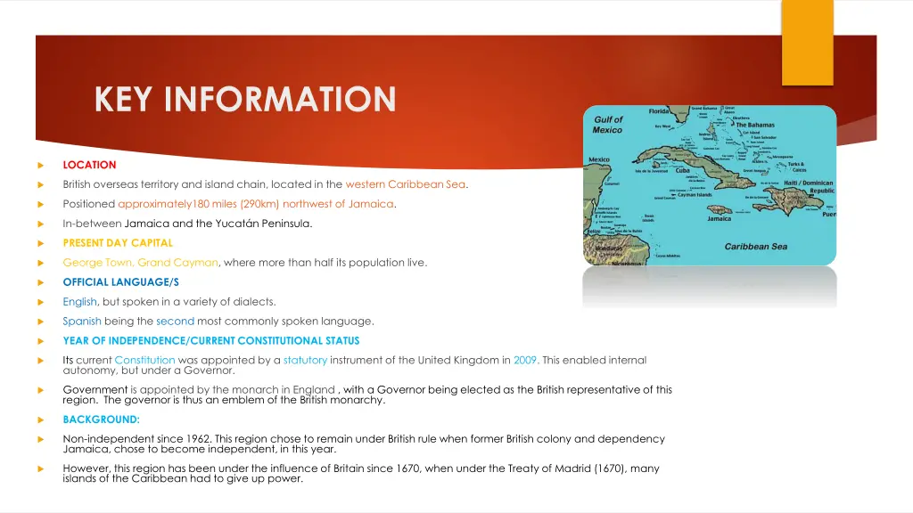 key information