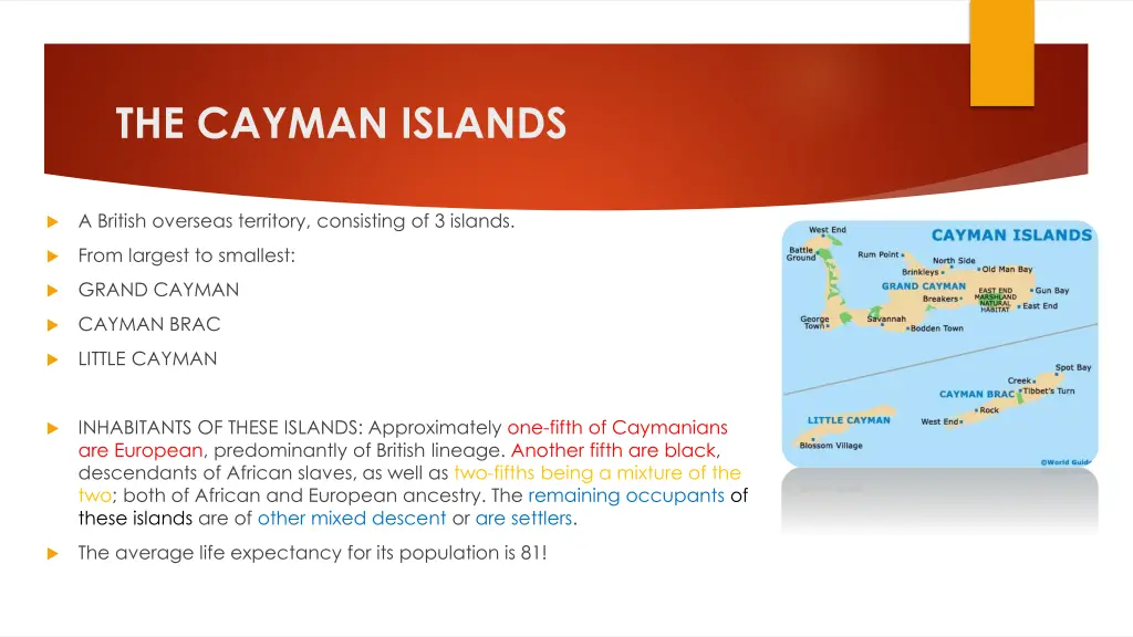 the cayman islands