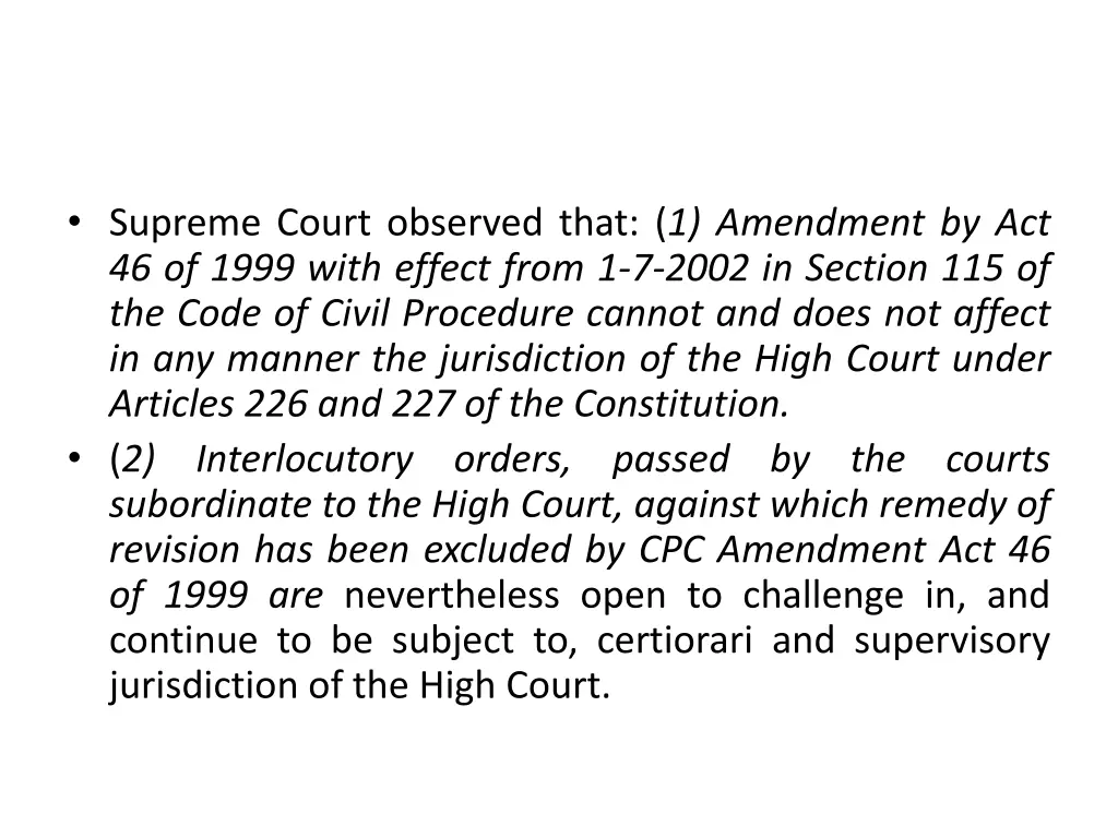 supreme court observed that 1 amendment