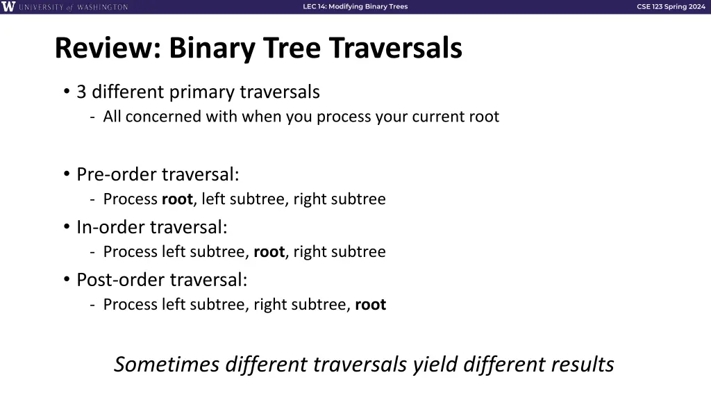 lec 14 modifying binary trees 4
