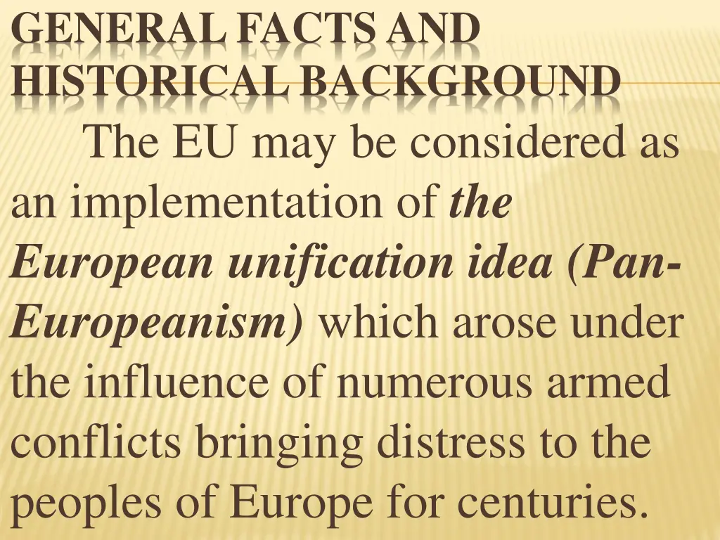 general facts and historical background 1