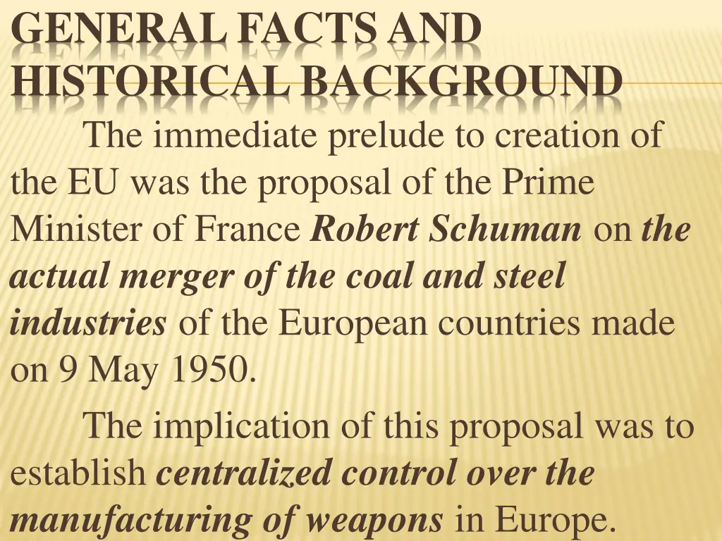 general facts and historical background 2