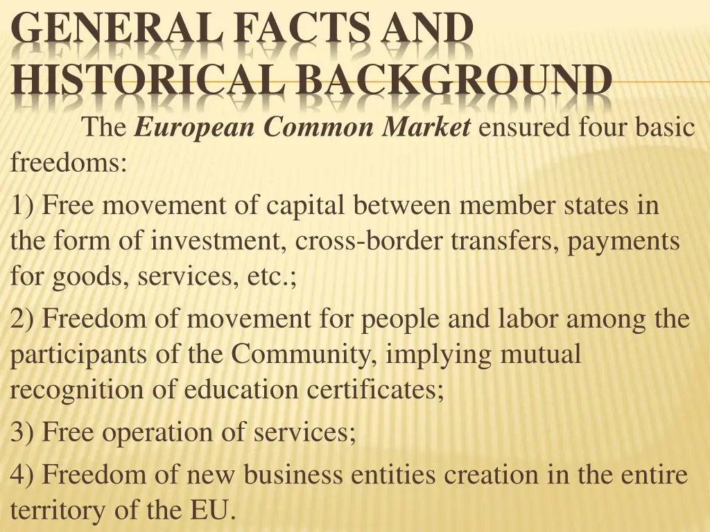 general facts and historical background 8