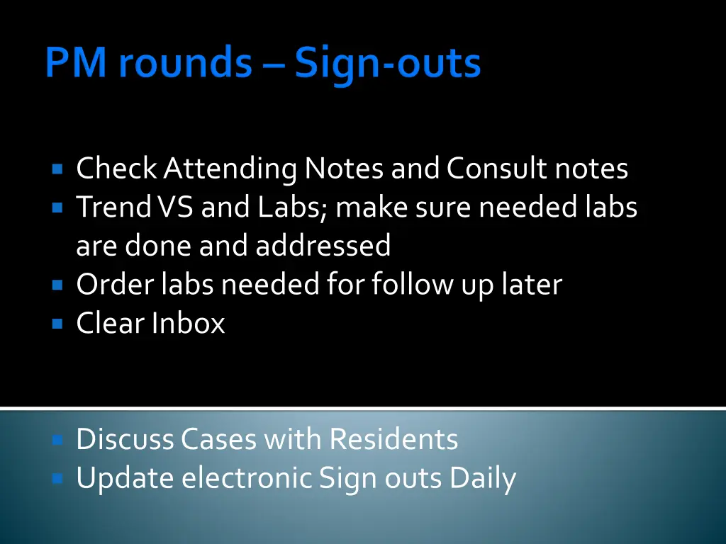check attending notes and consult notes trend