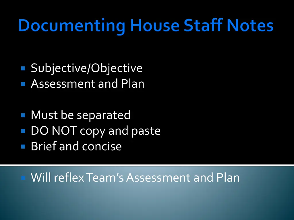 subjective objective assessment and plan
