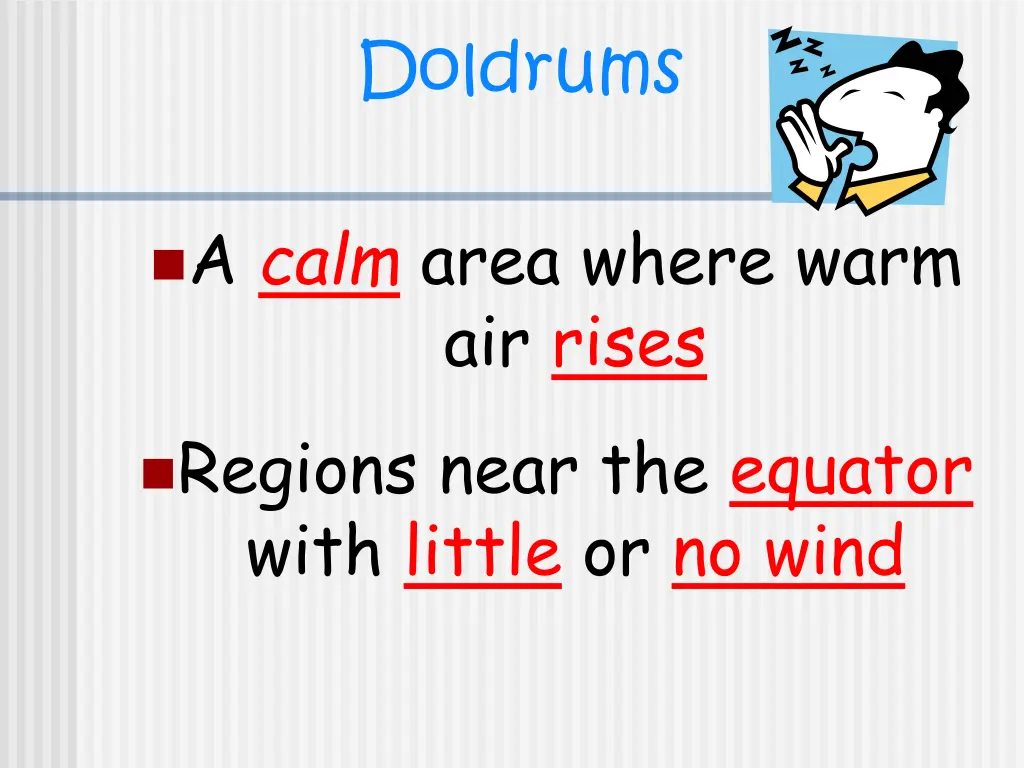 doldrums