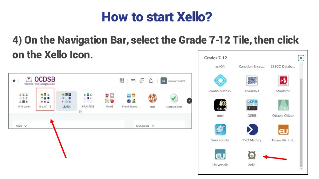 how to start xello 2
