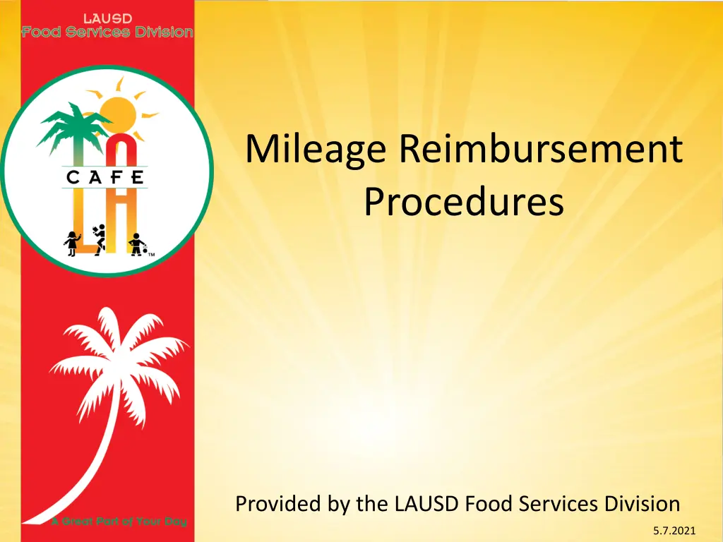 mileage reimbursement procedures