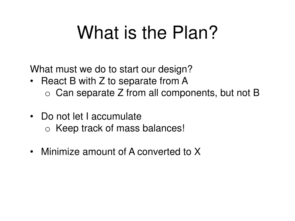what is the plan 1