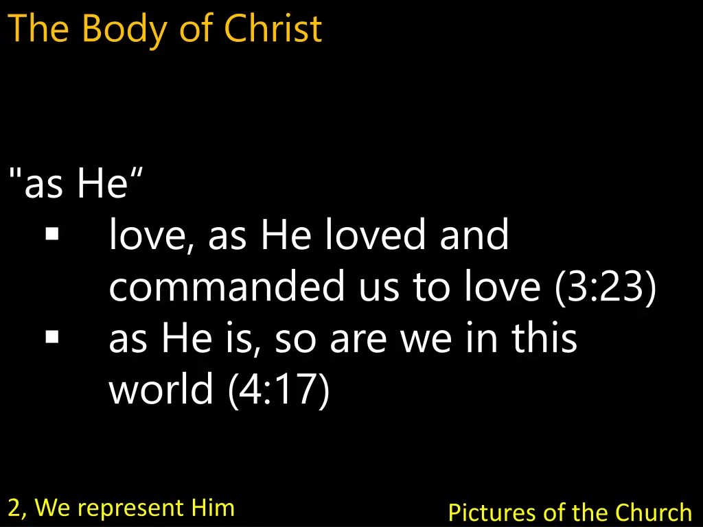the body of christ 10