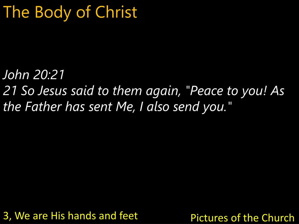 the body of christ 15