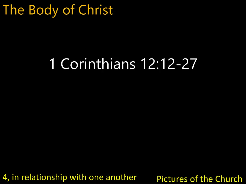 the body of christ 17