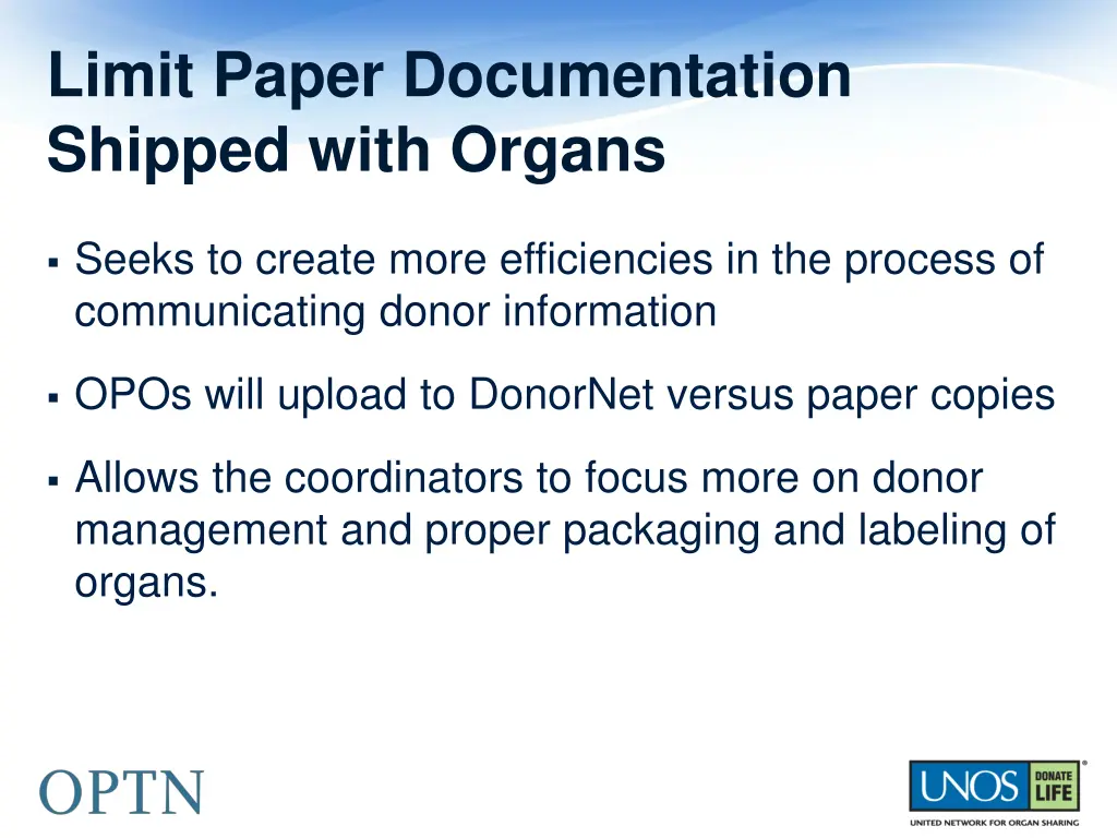 limit paper documentation shipped with organs 1