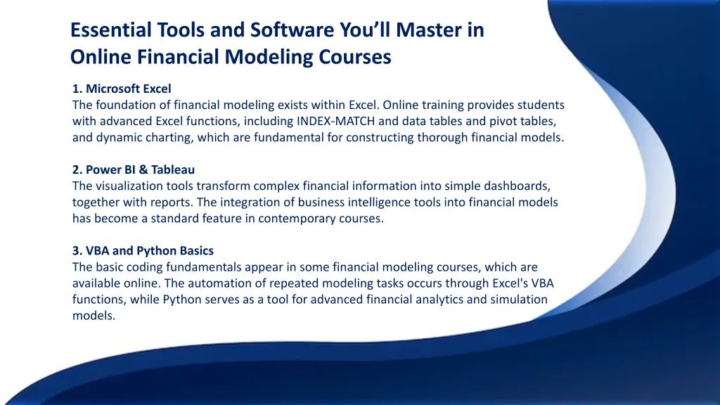essential tools and software you ll master
