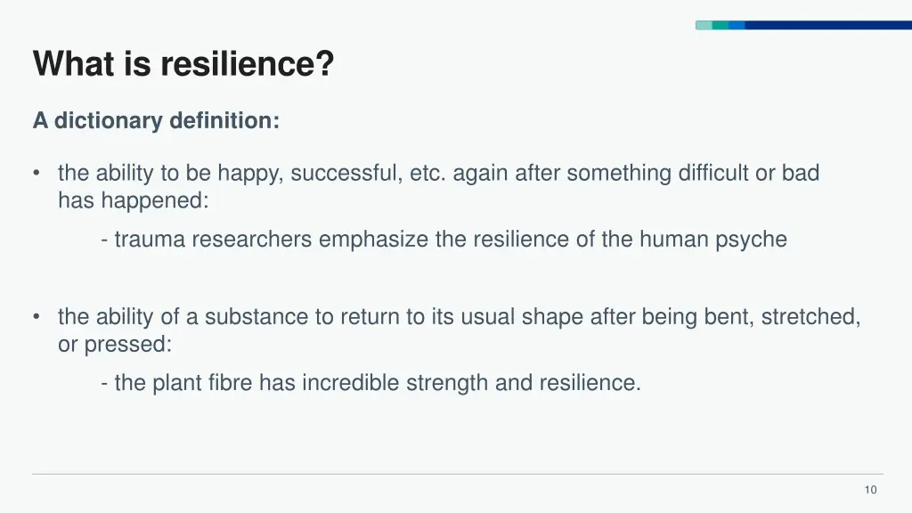 what is resilience