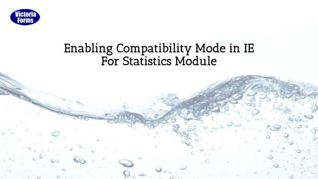 enabling compatibility mode in ie enabling