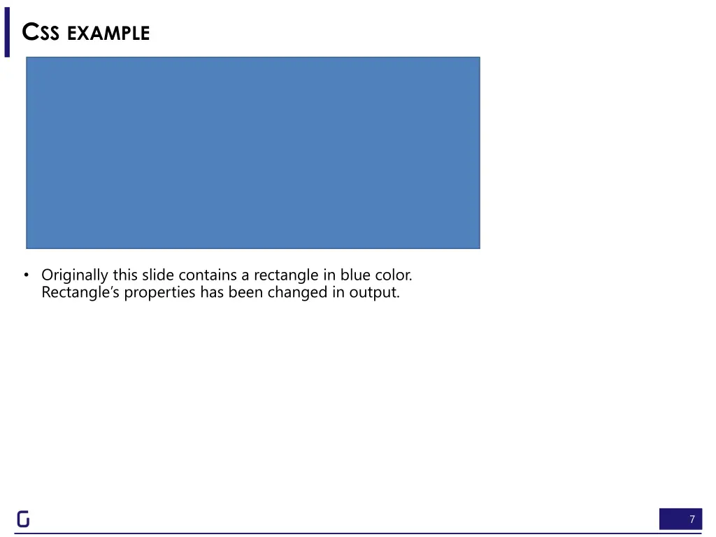 c ss example