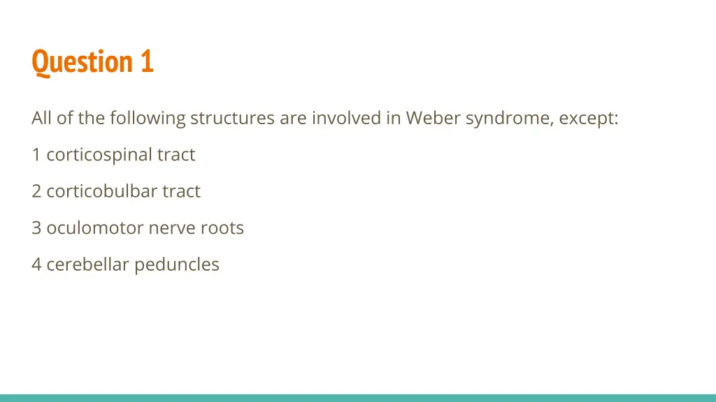 question 1