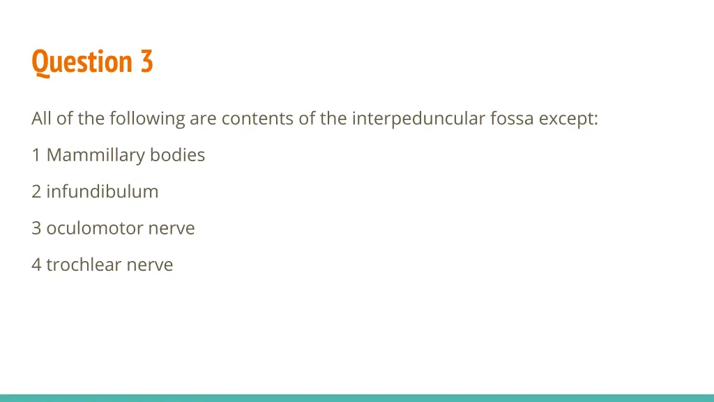 question 3