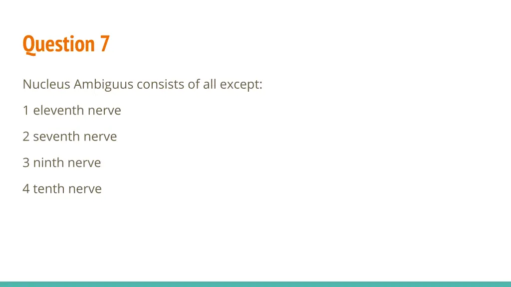 question 7