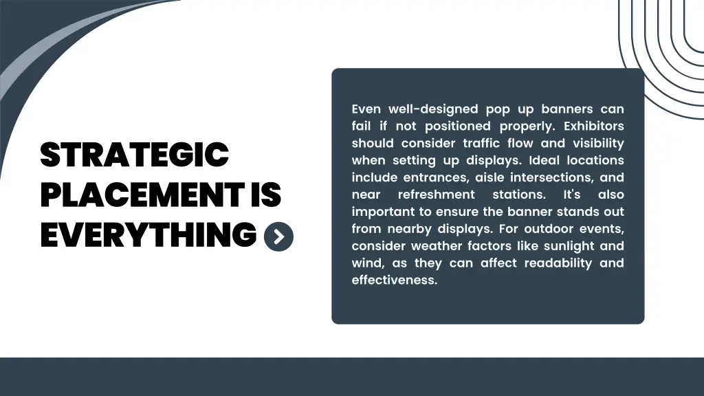 even well designed pop up banners can fail