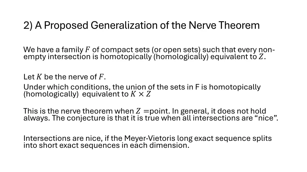 2 a proposed generalization of the nerve theorem