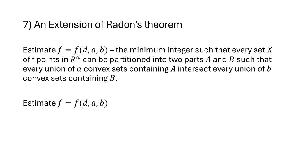 7 an extension of radon s theorem