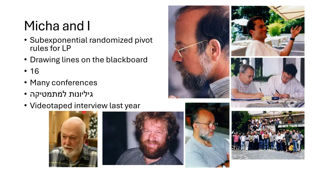 micha and i subexponential randomized pivot rules