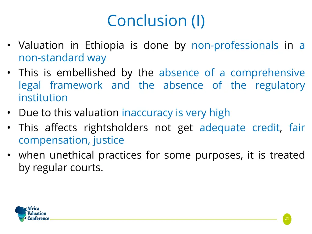 conclusion i