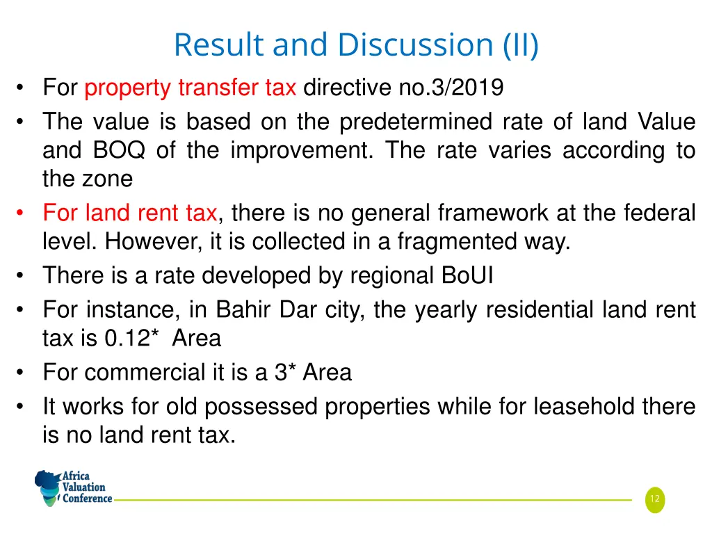 result and discussion ii for property transfer