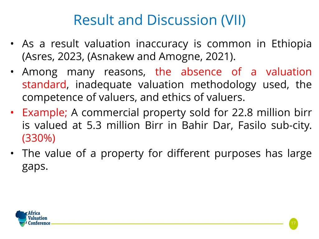 result and discussion vii